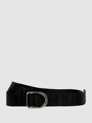 Riem met logomotief  van Calvin Klein Jeans Grijs / zwart - 6