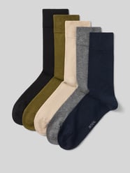 Socken im 5er-Pack mit gerippten Bündchen von MCNEAL - 48