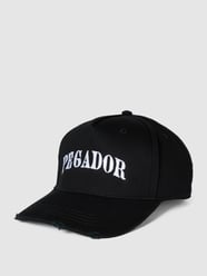 Cap im Distressed-Look mit Label-Stitching von Pegador - 3