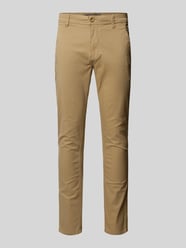 Slim Fit Hose mit Eingrifftaschen Modell 'NATAN' von Blend Beige - 23