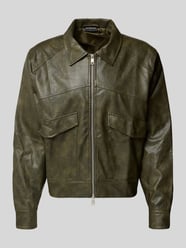 Jacke in Leder-Optik Modell 'Nerith' von Don´t Waste Culture Beige - 44