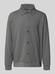 Bluza rozpinana o kroju regular fit z mieszanki bawełny od Lindbergh - 25