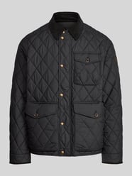 kurtka pikowana o kroju regular fit z listwą z zatrzaskami od Polo Ralph Lauren - 37