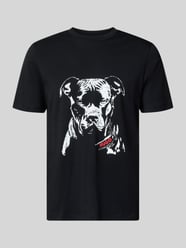 T-shirt o kroju regular fit z czystej Bawełna Model 'DUBROX' od HUGO - 23