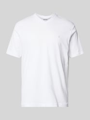 T-shirt z dekoltem w serek od HECHTER PARIS - 37