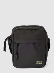 Bauchtasche mit Label-Stitching Modell 'CAME' von Lacoste Grau / Schwarz - 13