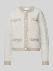 Cardigan mit Zierknöpfen Modell 'Vivia' von Neo Noir Beige - 21