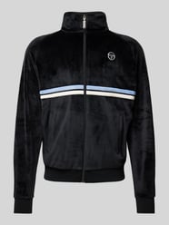 Trainingsjacke mit Logo-Stitching Modell 'DALLAS' von SERGIO TACCHINI Schwarz - 25