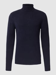 Coltrui in gebreide look, model 'CiZino' van Cinque Blauw / turquoise - 22