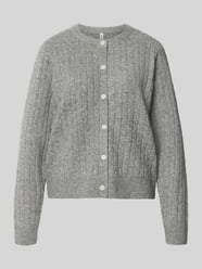 Regular Fit Strickjacke mit Woll-Anteil Modell 'SILLY' von PIECES - 43