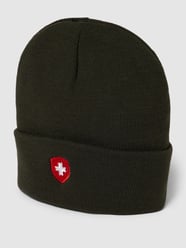 Beanie in Ripp-Optik Modell 'HAFENMÜTZE' von Wellensteyn Grün - 17