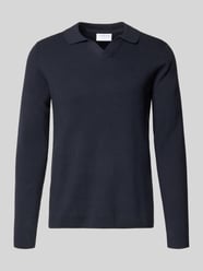 Relaxed Fit Strickpullover in Ripp-Optik von Lindbergh - 4