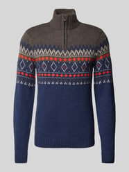 Gebreide pullover met opstaande kraag van Blend - 34