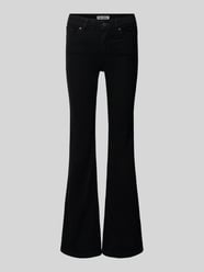 Flared Jeans mit mittelhohem Bund in schwarz von REVIEW - 19