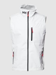Weste mit Stehkragen und Label-Print Modell 'CREW VEST' von Helly Hansen Weiß - 30