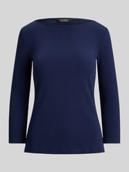 Bluzka dzianinowa z rękawem o dł. 3/4 z mieszanki bawełny od Lauren Ralph Lauren - 29