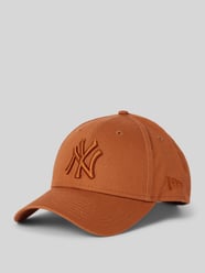 Basecap mit Logo-Stitching von New Era Orange - 16