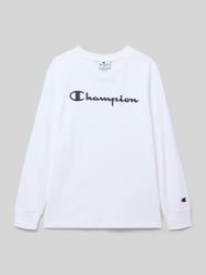 Regular-fit shirt met lange mouwen met logoprint van CHAMPION - 16
