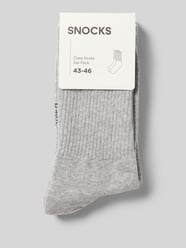 Socken mit elastischem Bund Modell 'Crew' im 2er-Pack von SNOCKS - 5