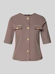 Jacke in Ripp-Optik mit 1/2-Arm von Zero - 9