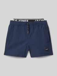 Badehose mit elastischem Logo-Bund Modell 'MAUI' von Jack & Jones - 14
