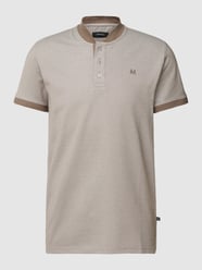 Poloshirt mit Stehkragen Modell 'poleo' von Matinique Braun - 40