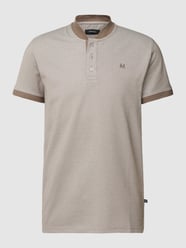 Poloshirt mit Stehkragen Modell 'poleo' von Matinique Braun - 9