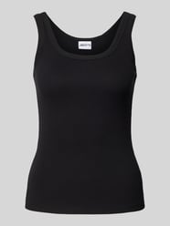 Tanktop in Ripp-Optik von Jake*s Casual Schwarz - 12