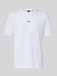 T-Shirt mit Label-Print von BOSS Orange - 42
