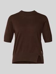 Bluzka z dzianiny z okrągłym dekoltem od Liu Jo White - 38