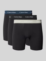 Obcisłe bokserki z paskiem z logo w zestawie 3 szt. od Calvin Klein Underwear - 13