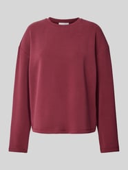 Sweatshirt mit Rundhalsausschnitt von Rich & Royal Bordeaux - 29