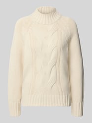 Pullover mit Zopfmuster-Steppkragen von s.Oliver RED LABEL - 3