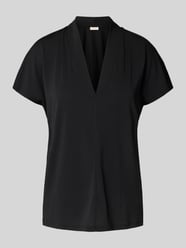 Bluzka o kroju regular fit z dekoltem w serek model ‘Yrsa’ od FREE/QUENT - 6