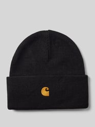 Beanie mit Logo-Stitching Modell 'CHASE BEANIE 2' von Carhartt Work In Progress Schwarz - 21