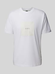 T-shirt met labelprint van BOSS Green - 38