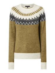 Norwegerpullover mit Woll-Anteil Modell 'Simone' von Vero Moda - 32