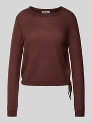 Rundhals Pullover mit Tunnelzug von REVIEW - 28