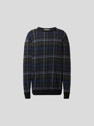 Pullover mit Glencheck-Muster   von Maison Flaneur Grau / Schwarz - 47