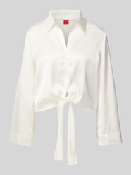 Regular Fit Bluse mit Knotendetail Modell 'Errika' von HUGO - 28