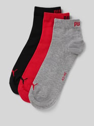 Sneakersocken mit Logo im 3er-Pack von PUMA Orange - 16