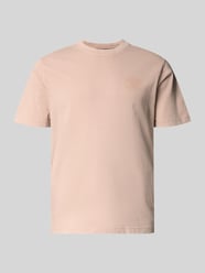 T-Shirt mit Label-Print Modell 'FELIX' von JACK & JONES Premium Pink - 29