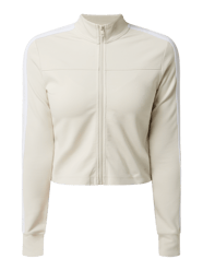 Cropped Sweatjacke mit Stehkragen  von Calvin Klein Jeans Beige - 41