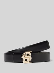 Riem van runderleer met labeldetail, model 'Icon' van BOSS - 16