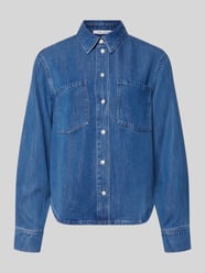 Jeansbluse mit Brusttaschen Modell 'SABEXY' von Samsøe Samsøe - 21