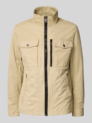 Regular Fit Jacke aus reiner Baumwolle von Tom Tailor Beige - 26