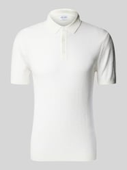 Slim fit poloshirt met ribboorden van Antony Morato - 21