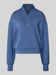 Bluza z mieszanki wiskozy z zamkiem błyskawicznym model 'davidson' od VARLEY - 2