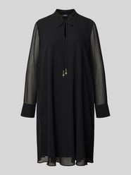 Knielange jurk met opstaande kraag, model 'Delilah' van JOOP! - 37