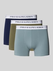Obcisłe bokserki z mieszanka bawełny model 'CLSSIC TRUNK-3 PACK' od Polo Ralph Lauren Underwear - 29